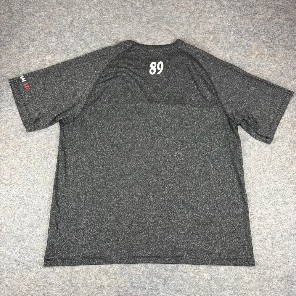 Adidas Climalite Cincinnati Bearcats Fast Furious Team 125 #89 Gray Mens XL